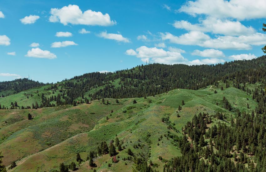 Bogus Basin Mountain Recreation Area in Boise Idaho